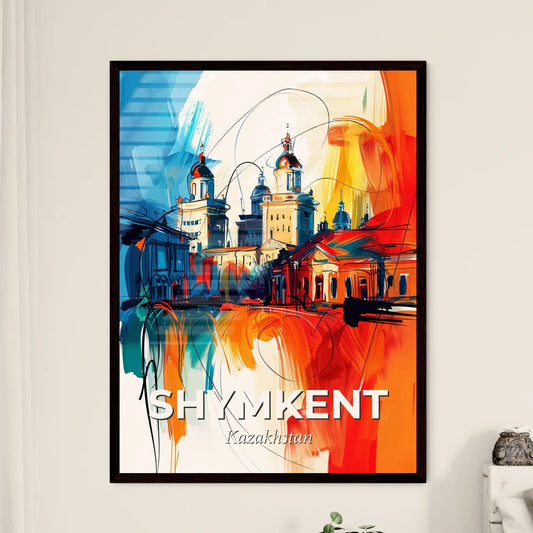 Vibrant Shymkent, Kazakhstan Art Print