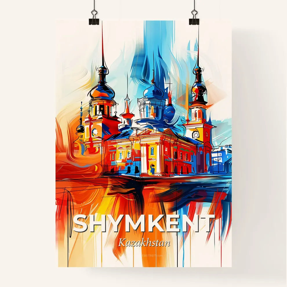 Vibrant Shymkent, Kazakhstan Poster