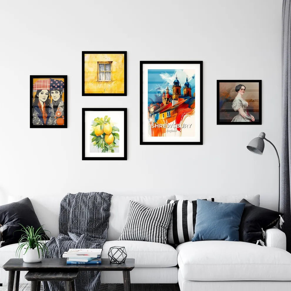 Vibrant Shrewsbury, England Wall Art Collection