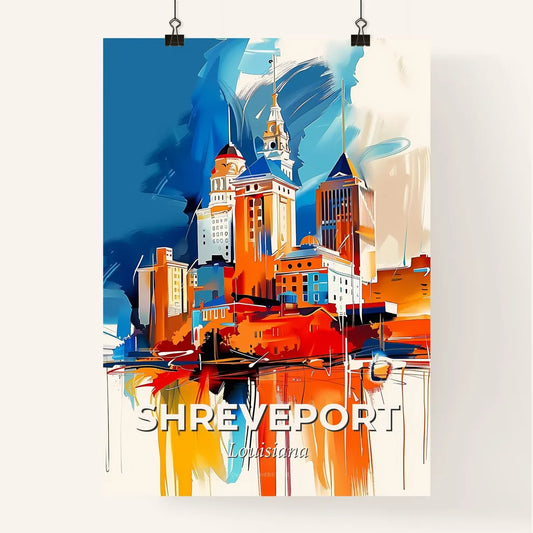 Vibrant Shreveport, Louisiana Poster