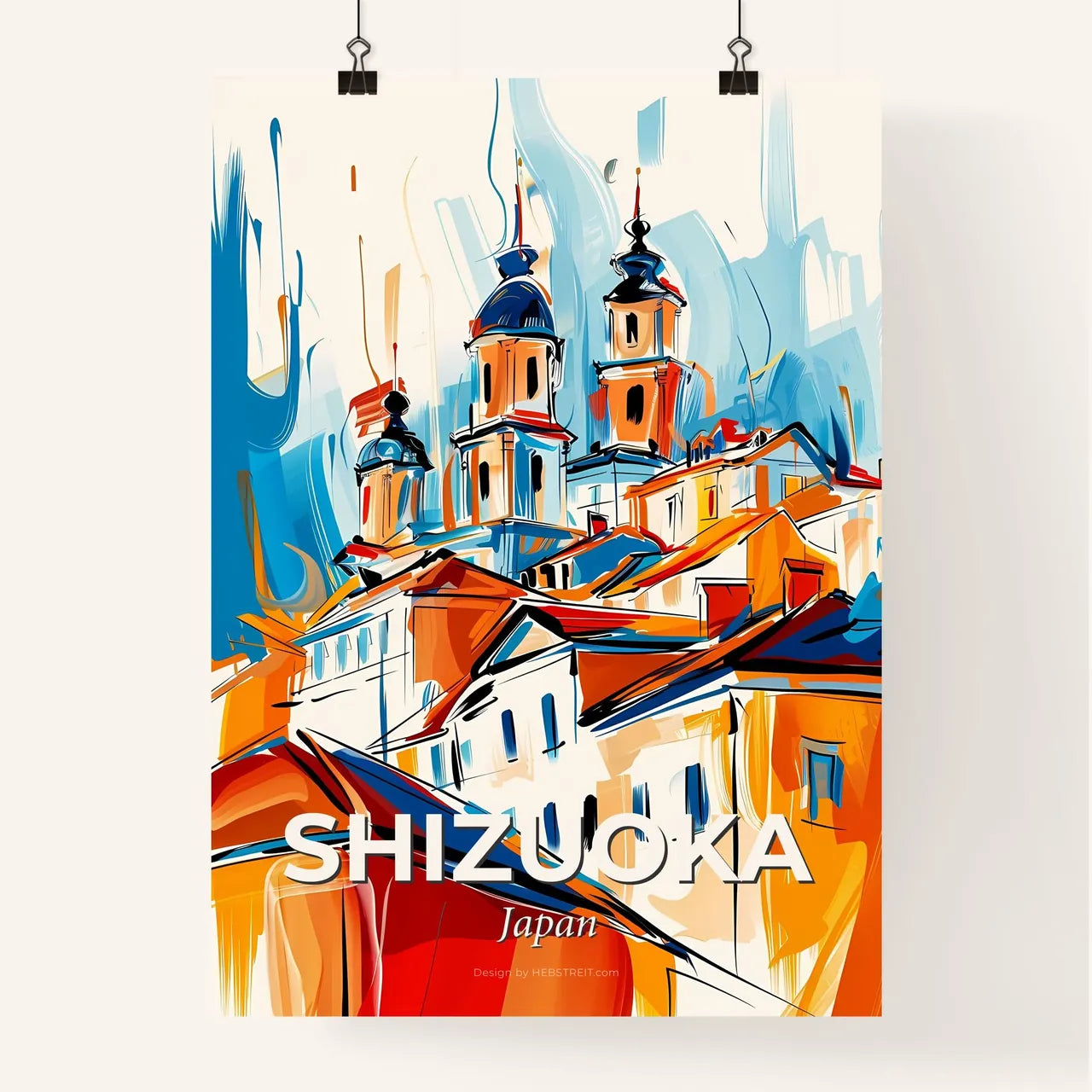 Vibrant Shizuoka, Japan Poster