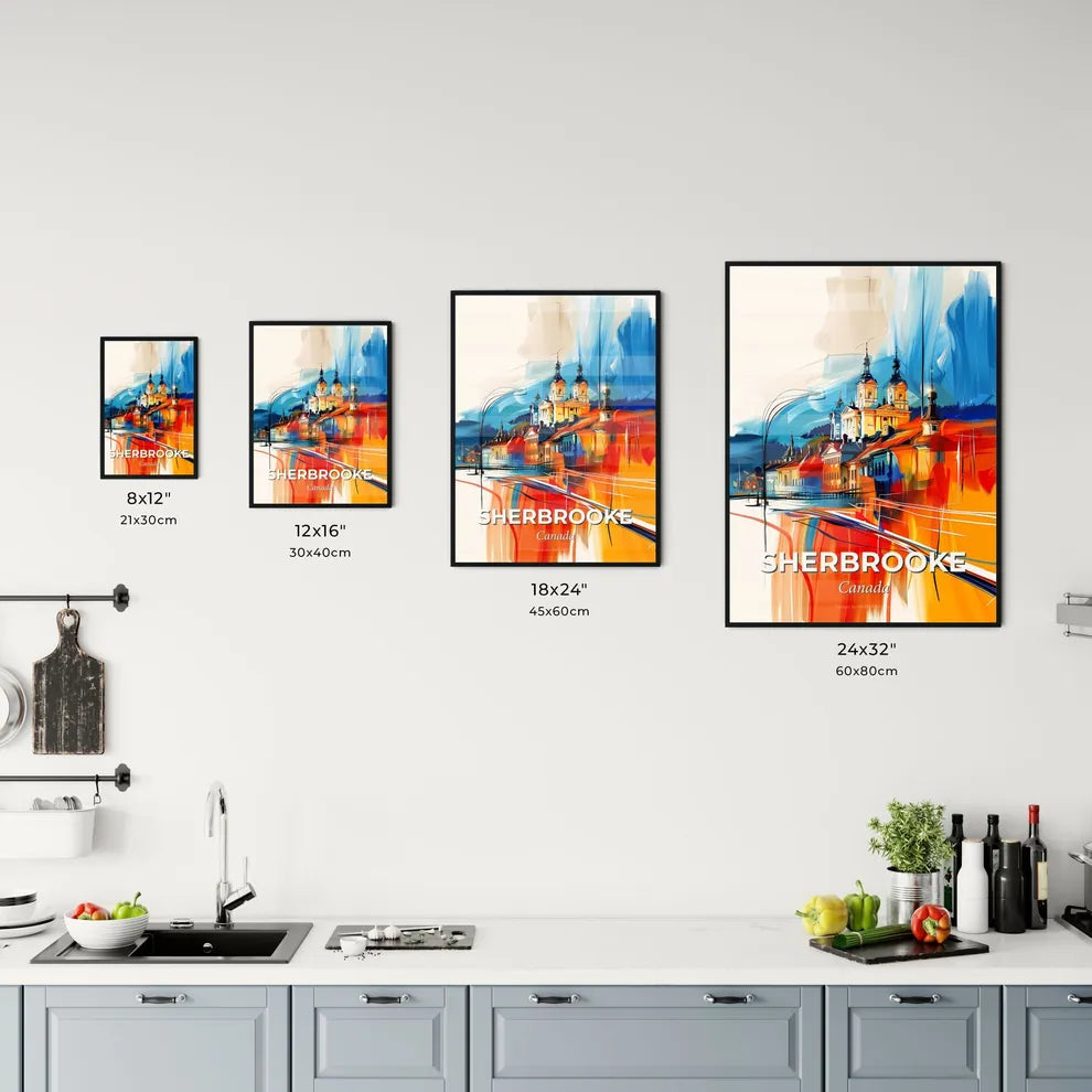 Vibrant Sherbrooke, Canada Kitchen Art
