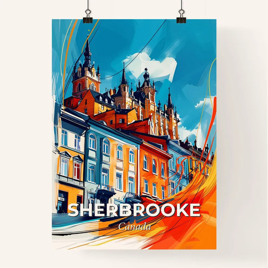Vibrant Sherbrooke, Canada Poster