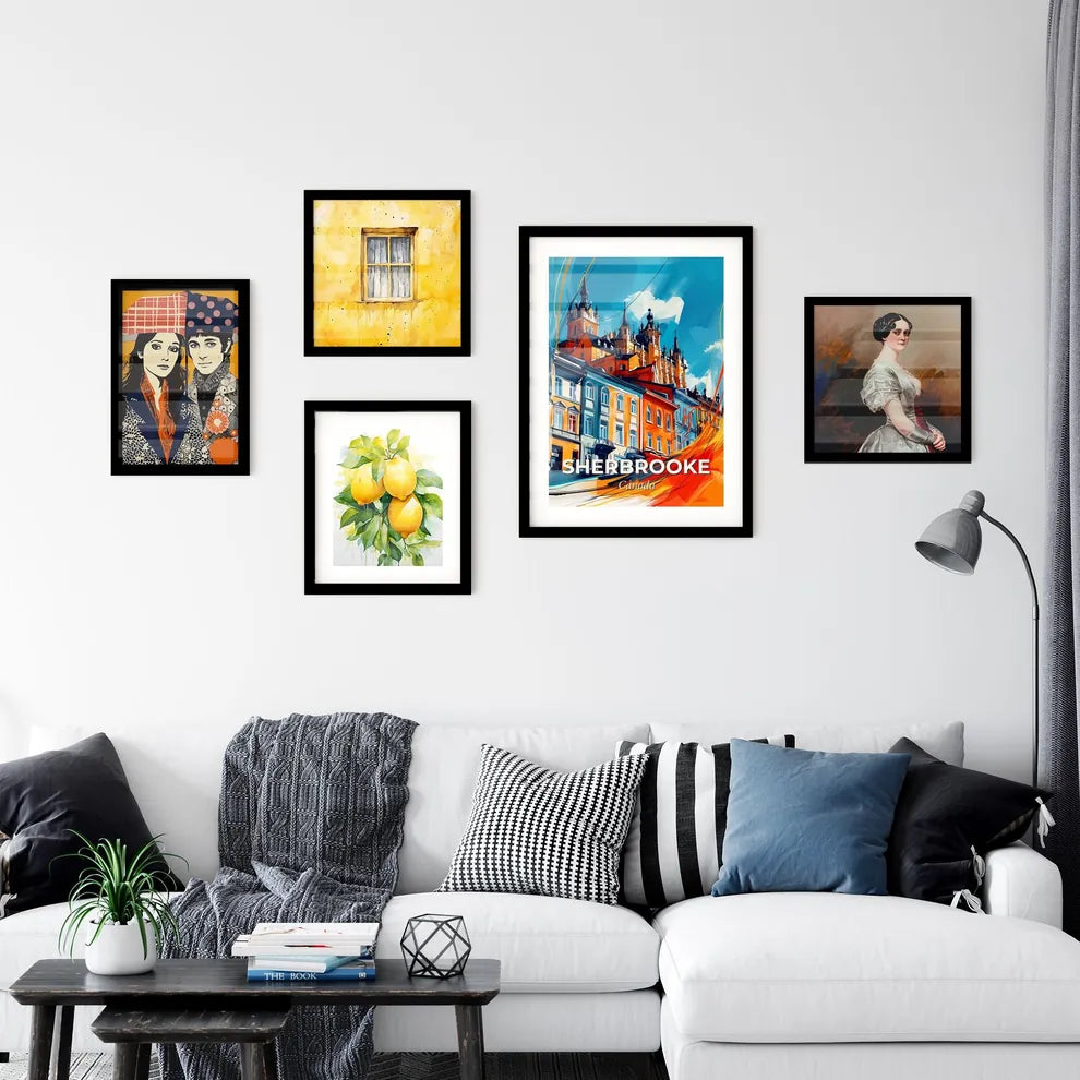 Vibrant Sherbrooke, Canada Wall Art Collection