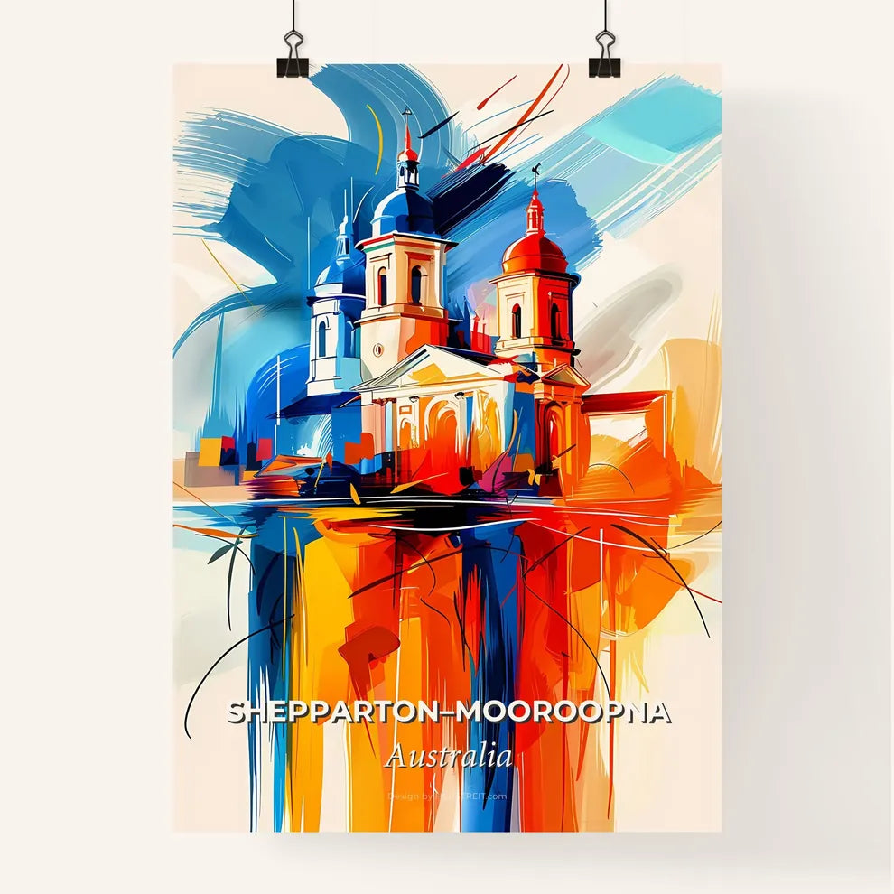 Vibrant Shepparton–Mooroopna, Australia Poster