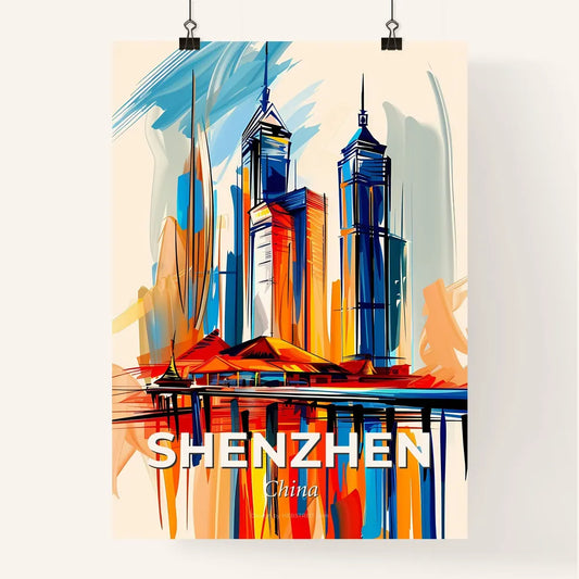 Vibrant Shenzhen, China Poster