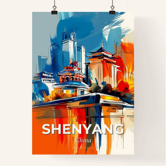 Vibrant Shenyang, China Poster