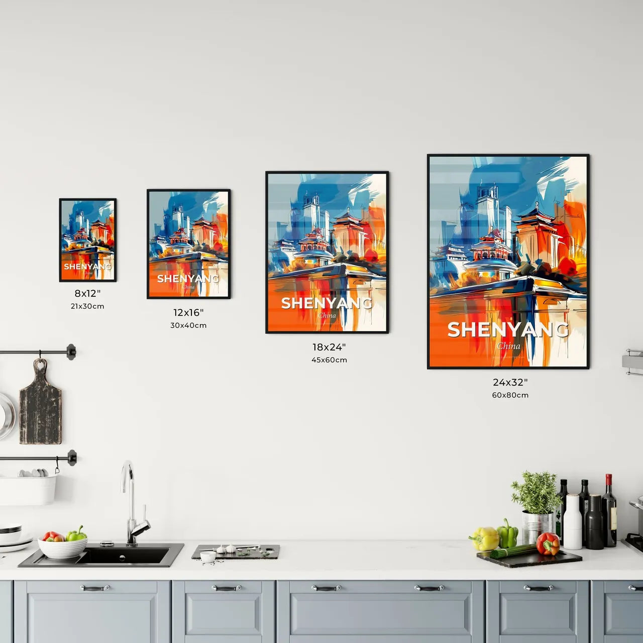 Vibrant Shenyang, China Kitchen Art