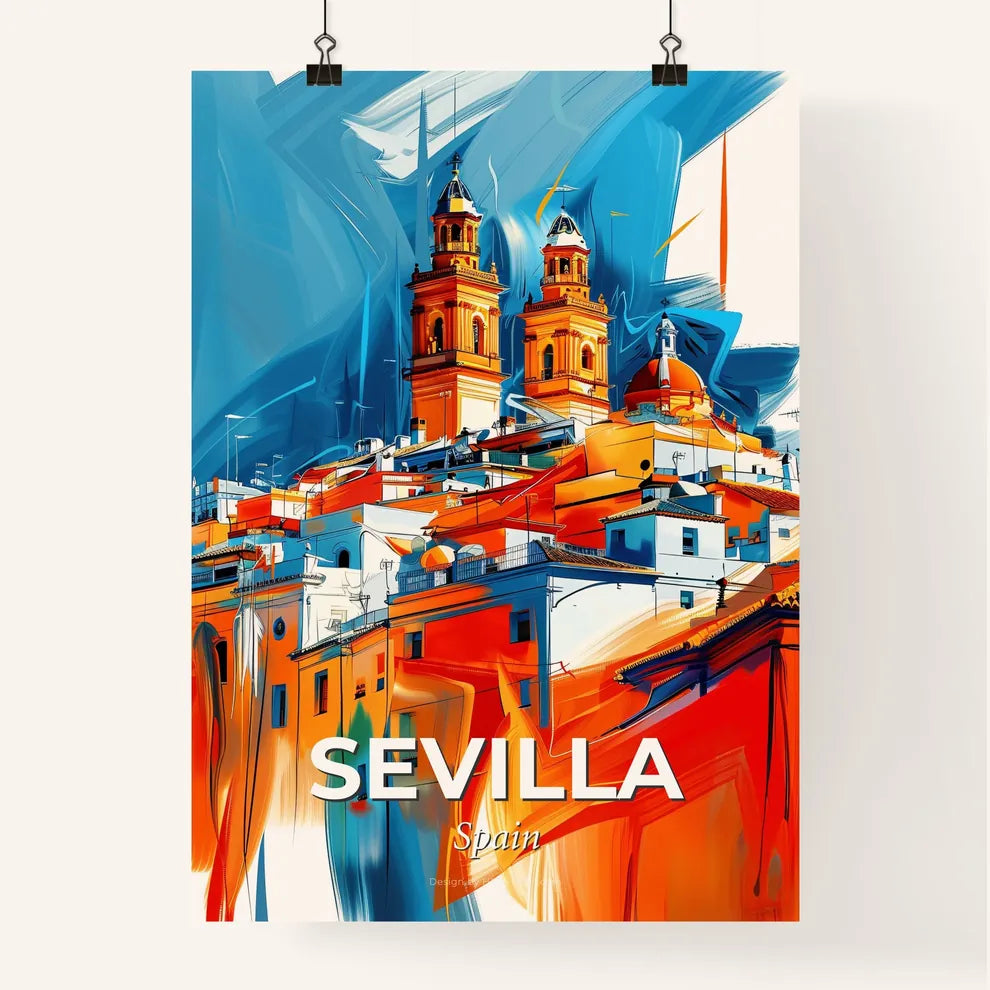 Vibrant Sevilla, Spain Poster