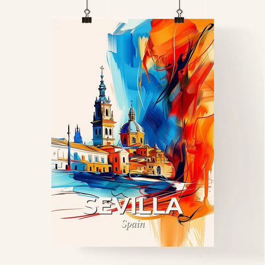 Vibrant Sevilla, Spain Poster