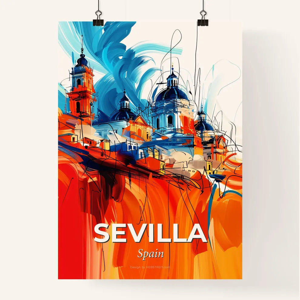 Vibrant Sevilla, Spain Poster