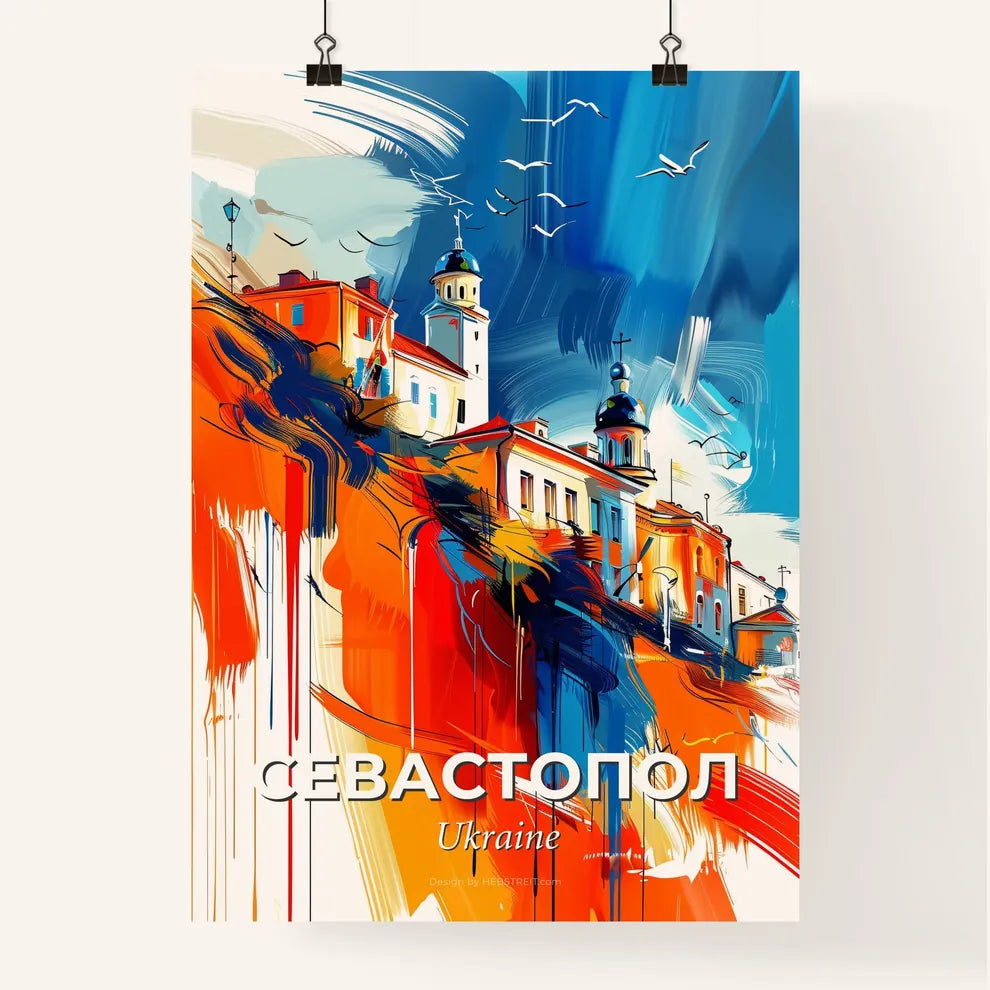 Vibrant Севастопол, Ukraine Poster