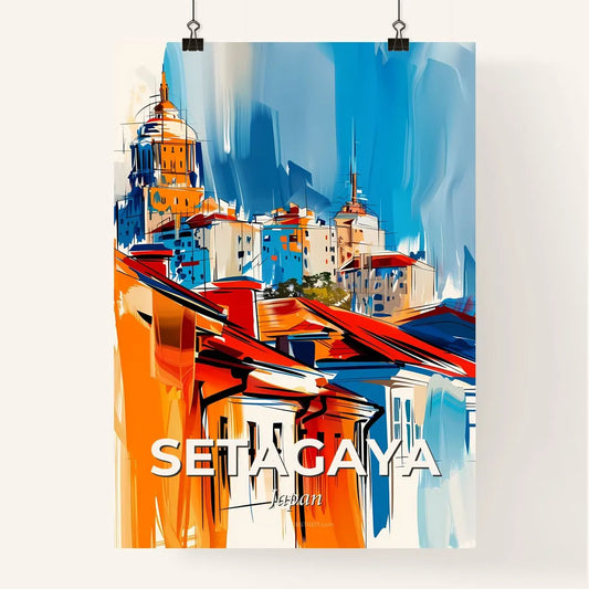 Vibrant Setagaya, Japan Poster