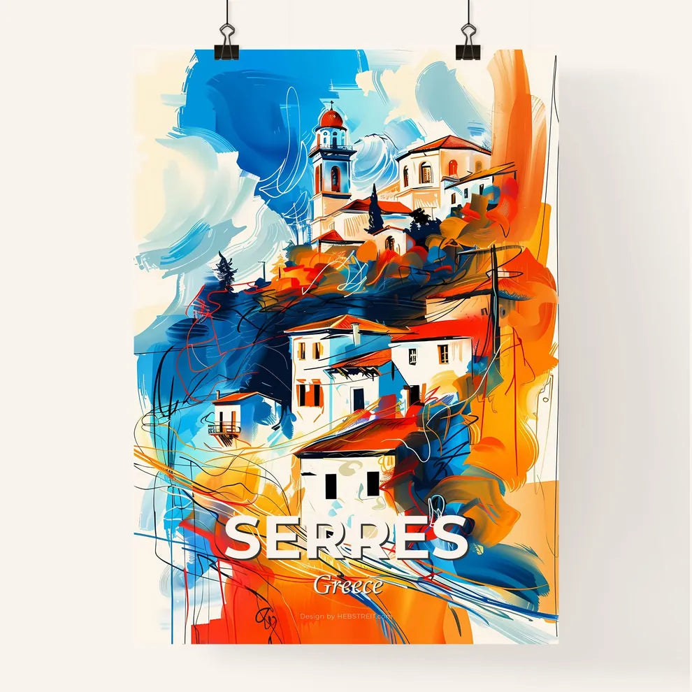 Vibrant Serres, Greece Poster
