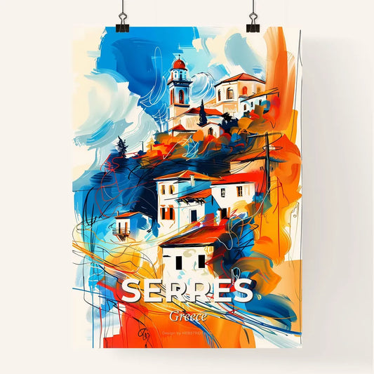 Vibrant Serres, Greece Poster