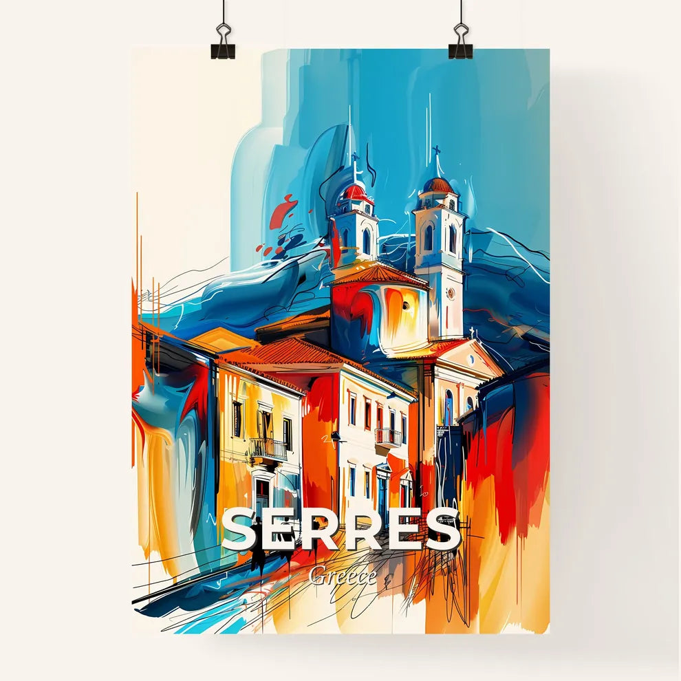 Vibrant Serres, Greece Poster