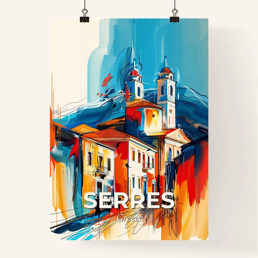 Vibrant Serres, Greece Poster