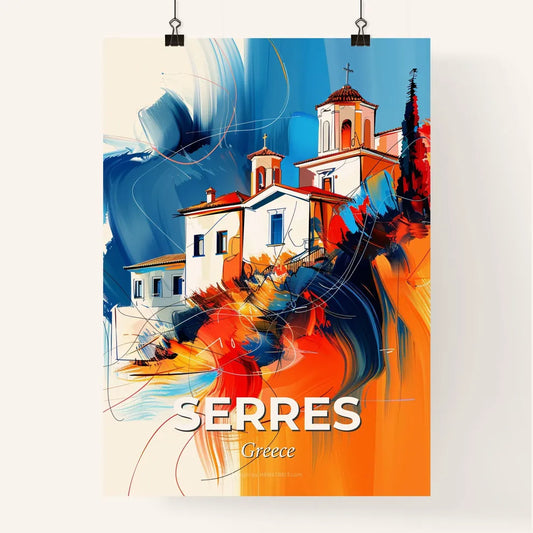 Vibrant Serres, Greece Poster