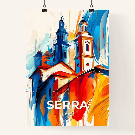 Vibrant Serra, Brazil Poster