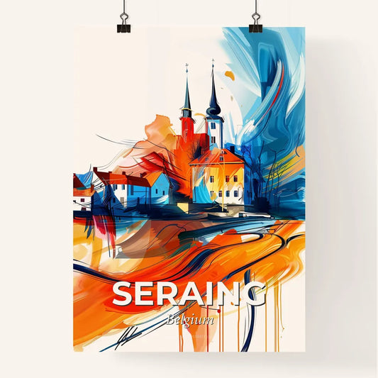 Vibrant Seraing, Belgium Poster