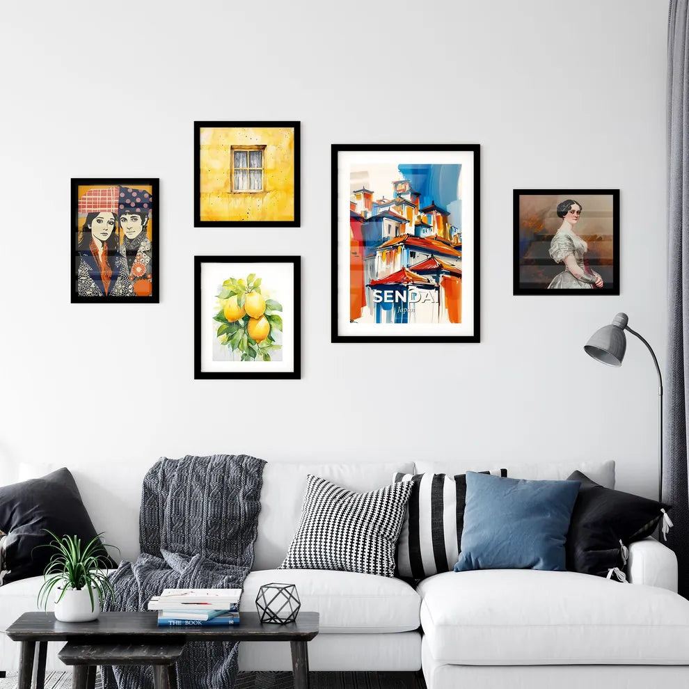 Vibrant Sendai, Japan Wall Art Collection