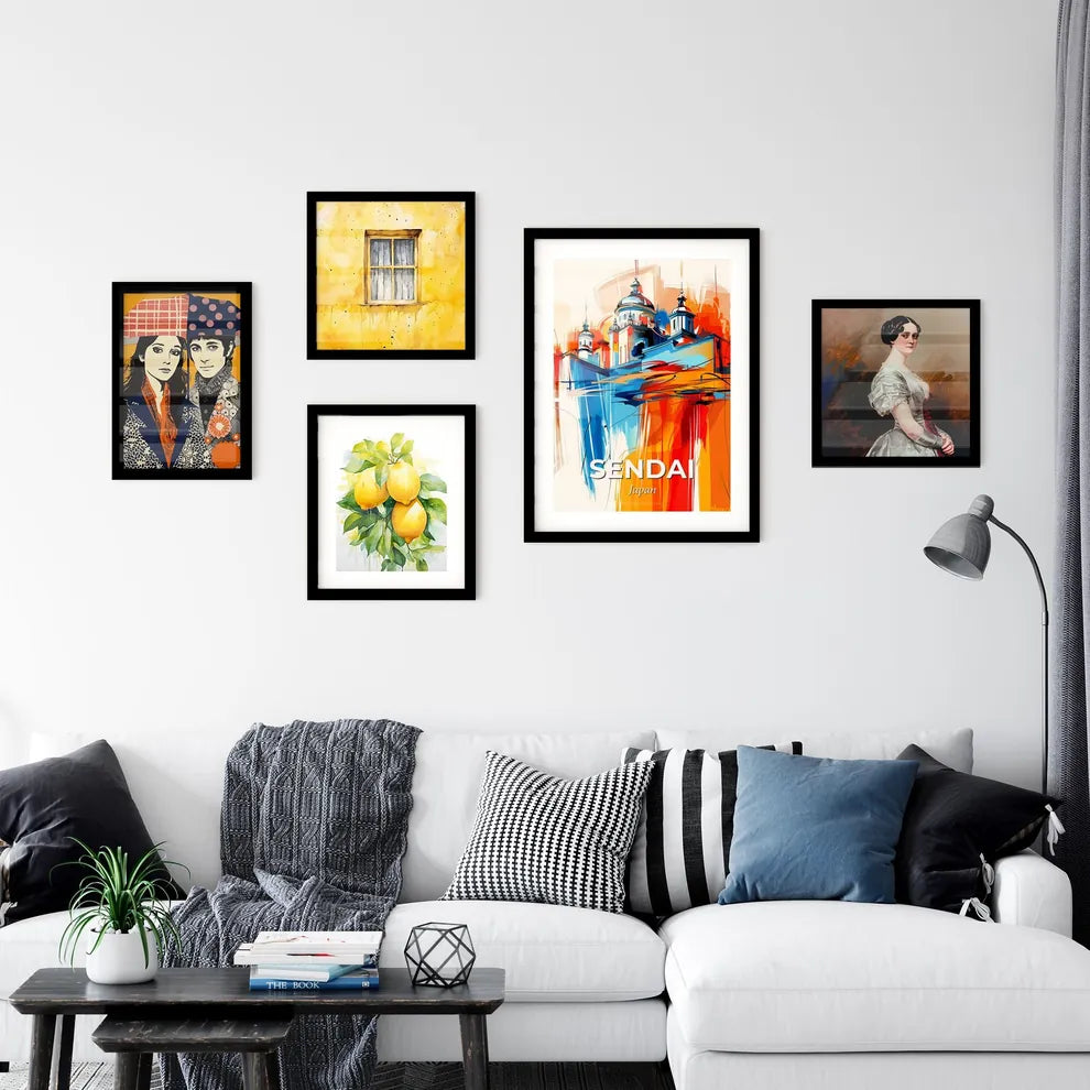 Vibrant Sendai, Japan Wall Art Collection