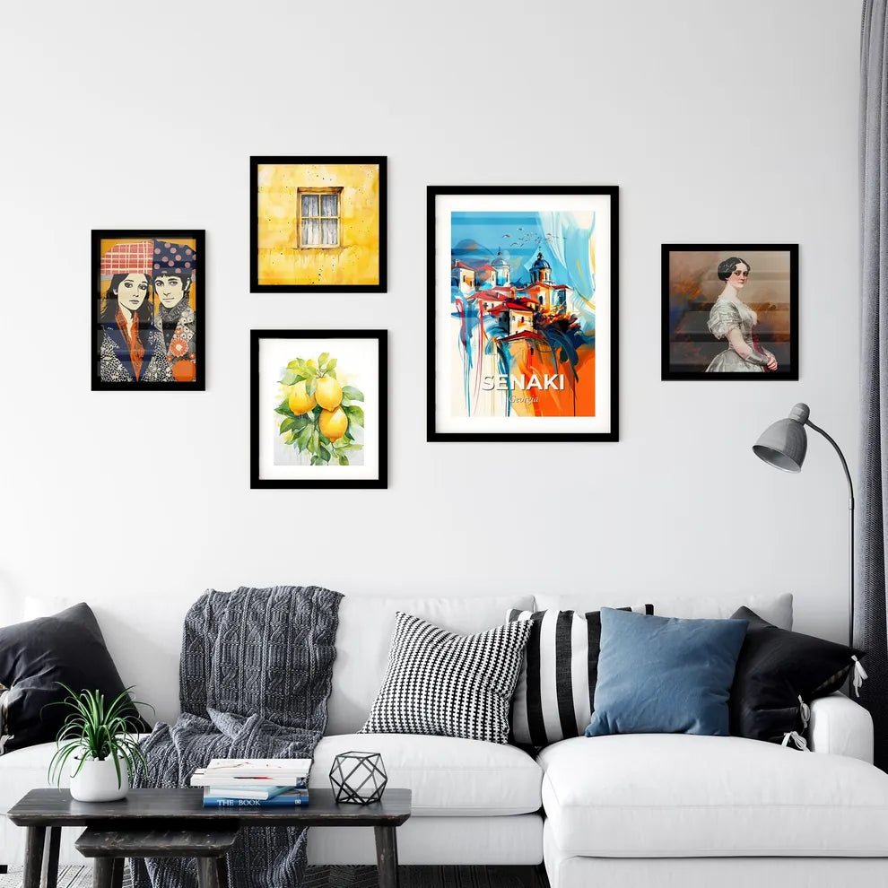 Vibrant Senaki, Georgia Wall Art Collection