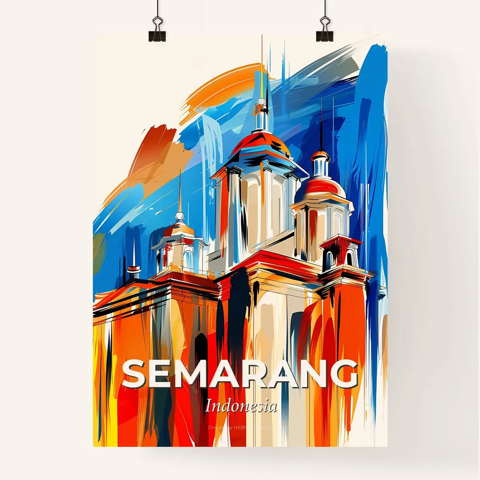 Vibrant Semarang, Indonesia Poster