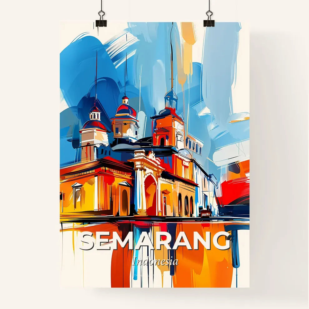 Vibrant Semarang, Indonesia Poster