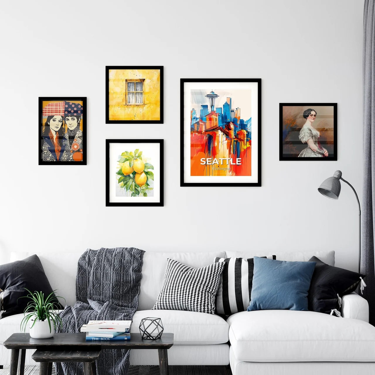 Vibrant Seattle, Washington Wall Art Collection