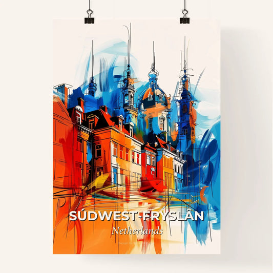 Vibrant Súdwes Poster
