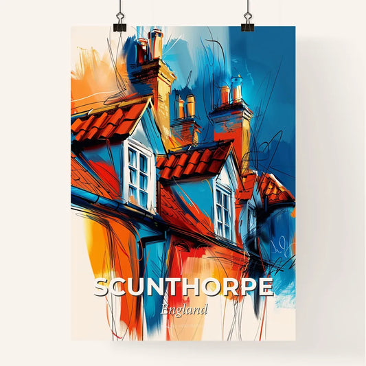 Vibrant Scunthorpe, England Poster