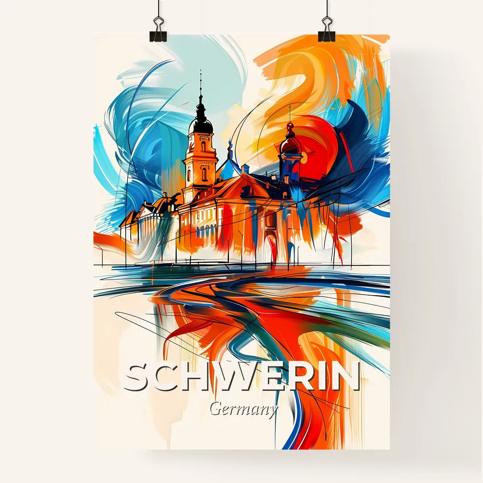 Vibrant Schwerin, Germany Poster