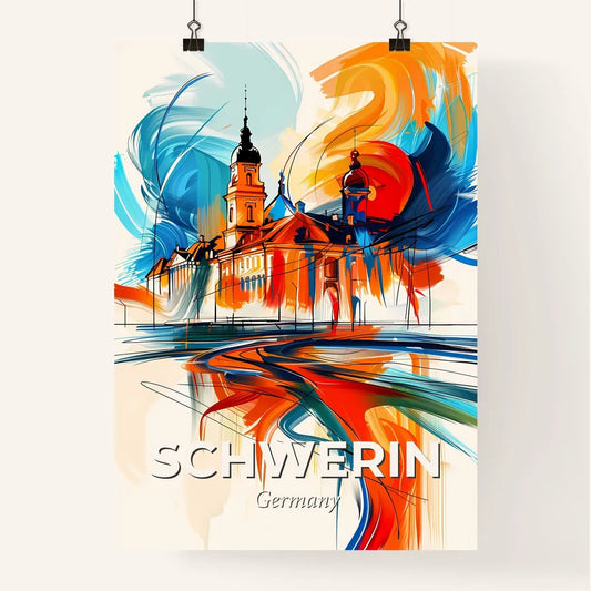 Vibrant Schwerin, Germany Poster