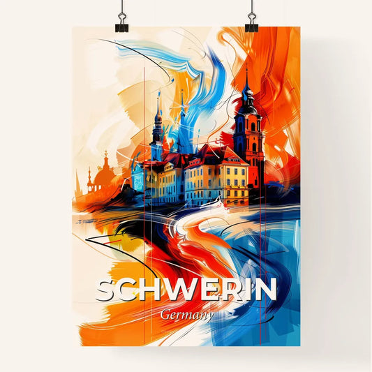 Vibrant Schwerin, Germany Poster