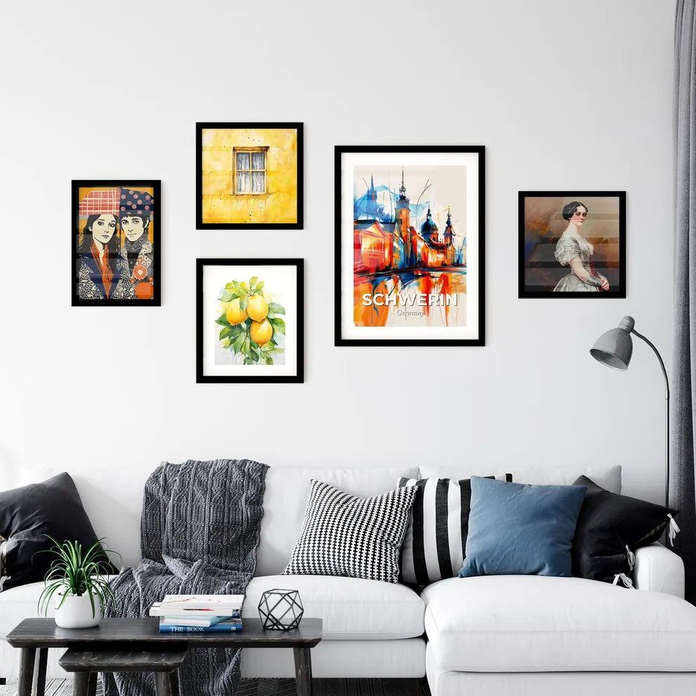 Vibrant Schwerin, Germany Wall Art Collection