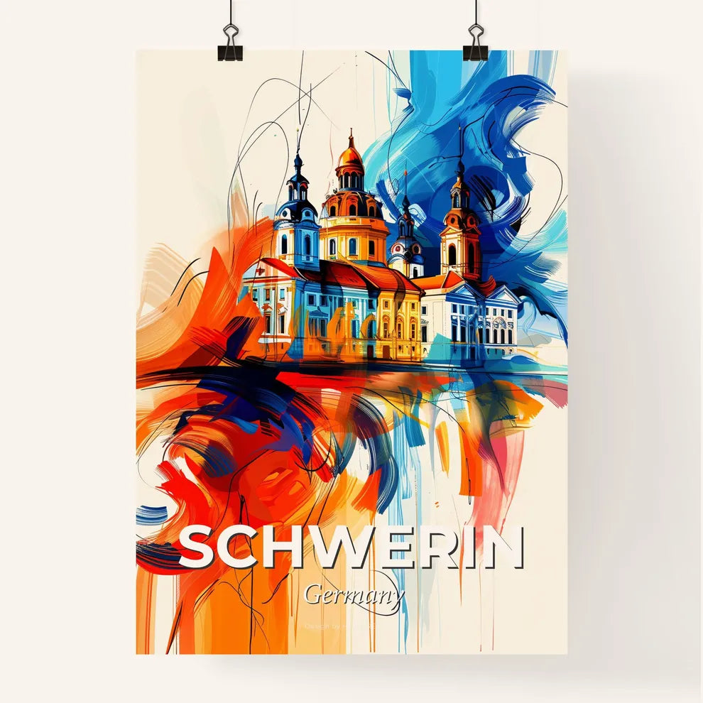 Vibrant Schwerin, Germany Poster
