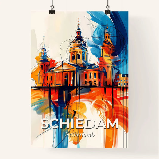 Vibrant Schiedam, Netherlands Poster