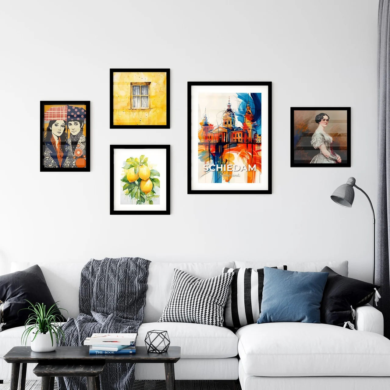 Vibrant Schiedam, Netherlands Wall Art Collection