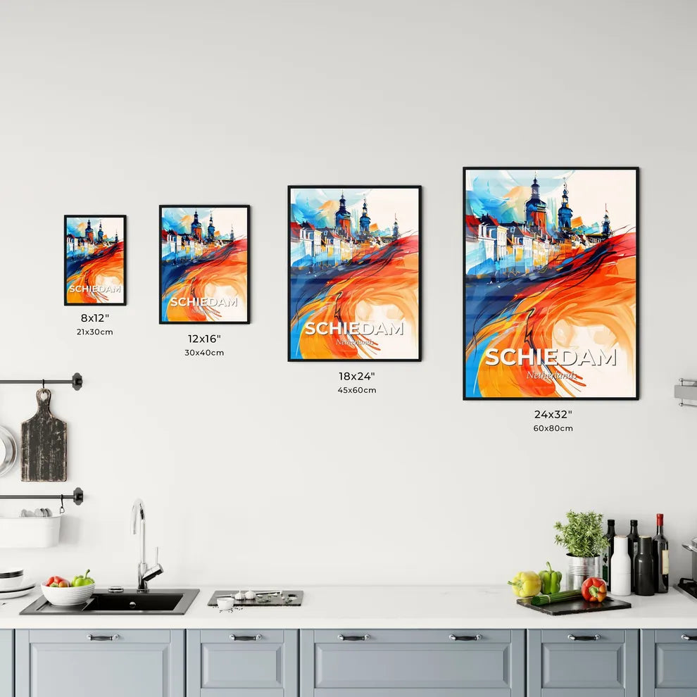 Vibrant Schiedam, Netherlands Kitchen Art