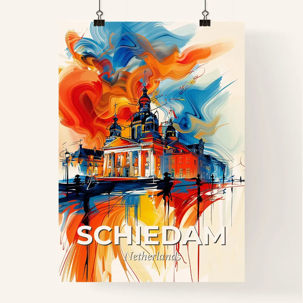 Vibrant Schiedam, Netherlands Poster