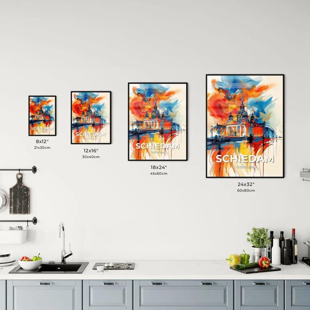 Vibrant Schiedam, Netherlands Kitchen Art