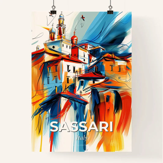 Vibrant Sassari, Italy Poster
