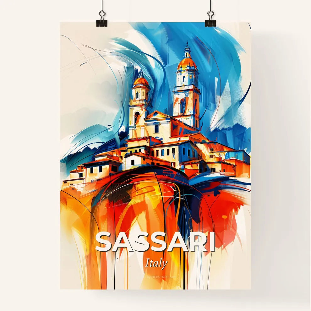 Vibrant Sassari, Italy Poster