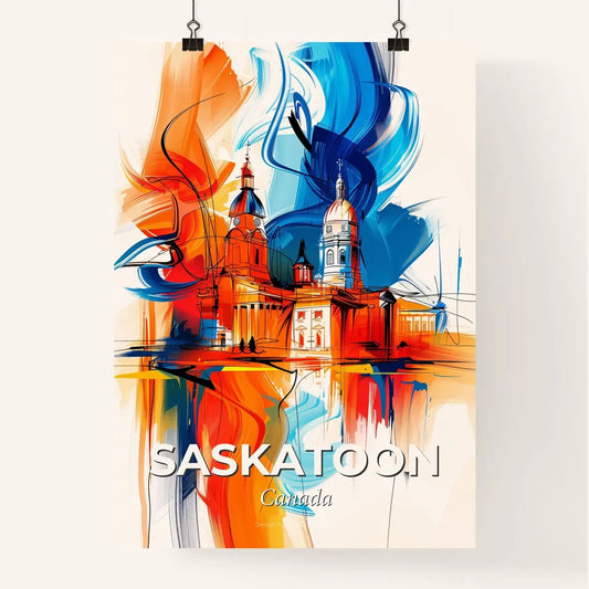 Vibrant Saskatoon, Canada Poster