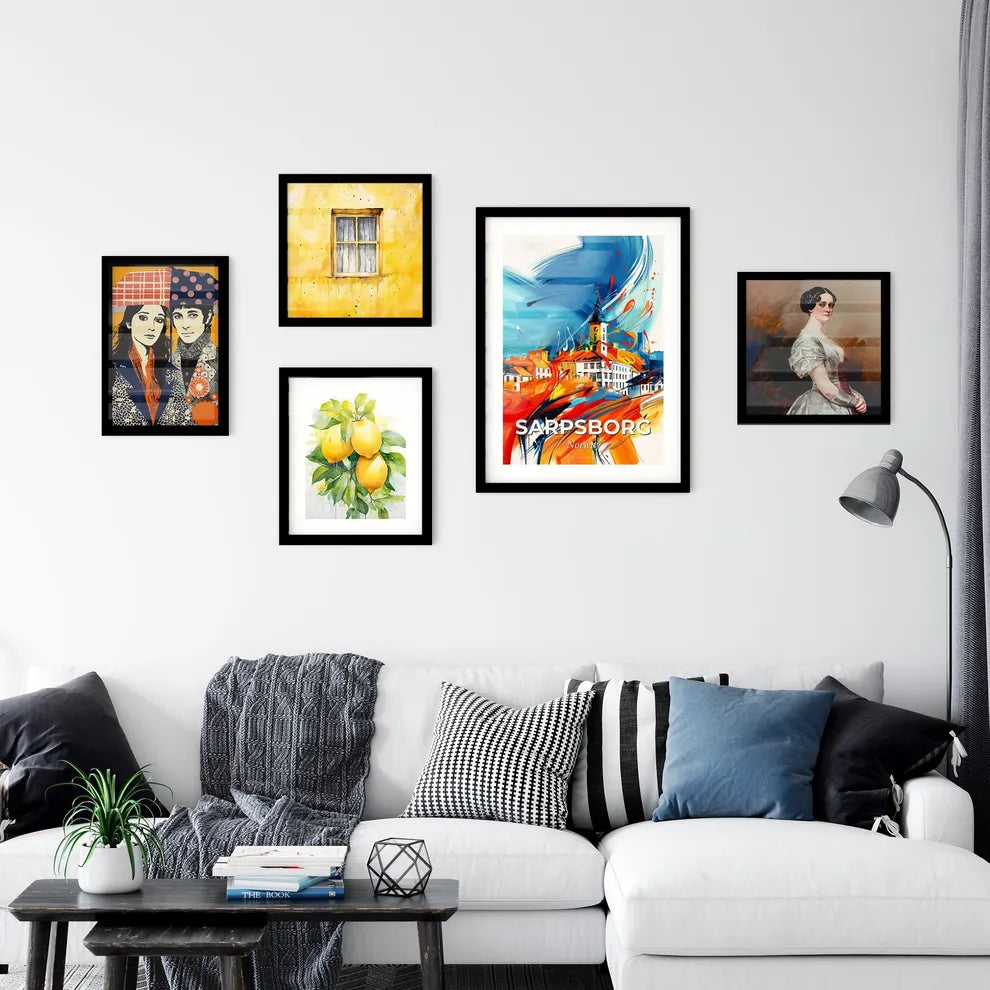 Vibrant Sarpsborg, Norway Wall Art Collection