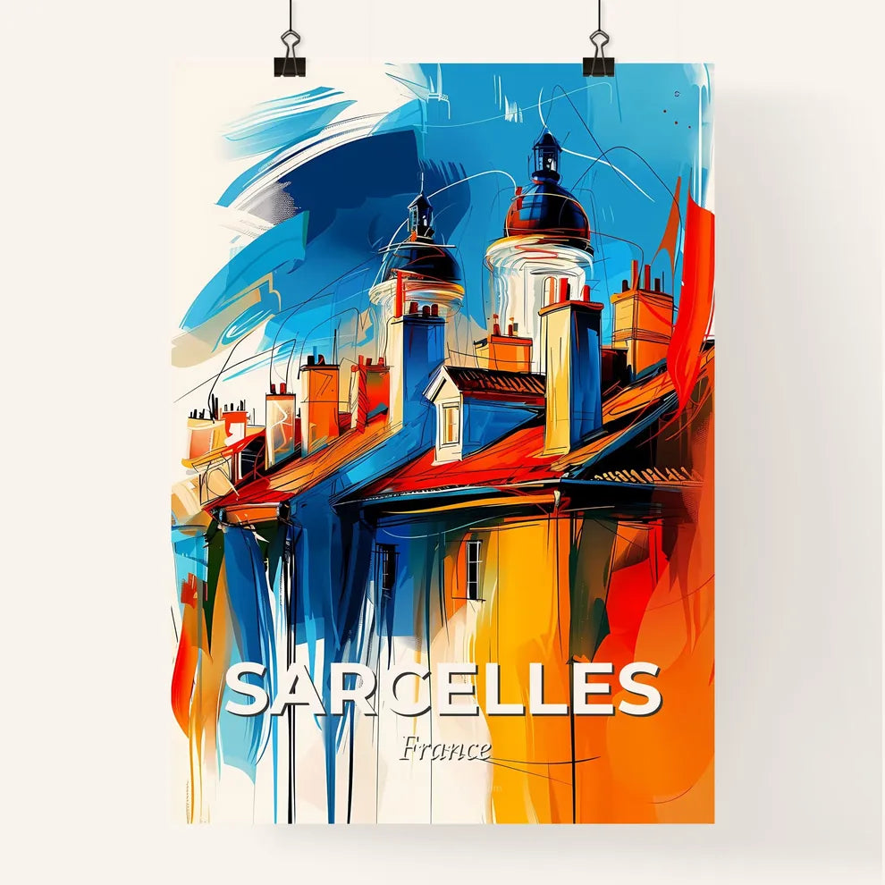 Vibrant Sarcelles, France Poster