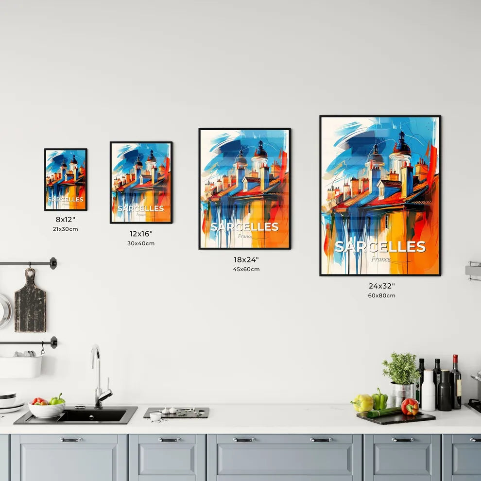 Vibrant Sarcelles, France Kitchen Art