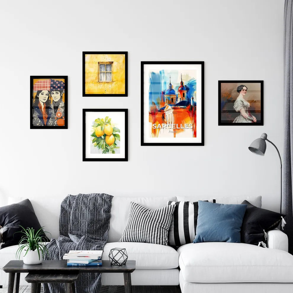 Vibrant Sarcelles, France Wall Art Collection