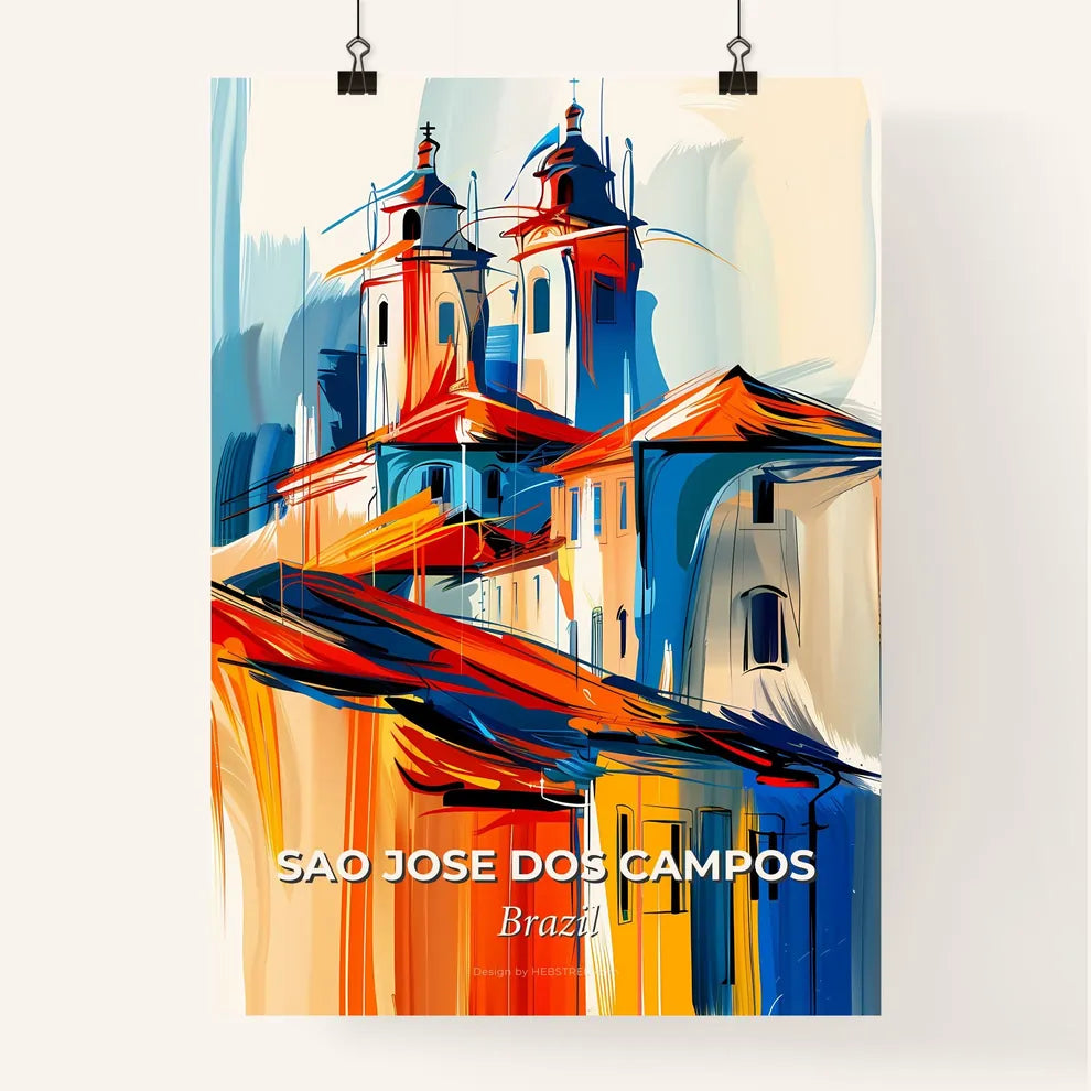 Vibrant Sao Jose Dos Campos, Brazil Poster